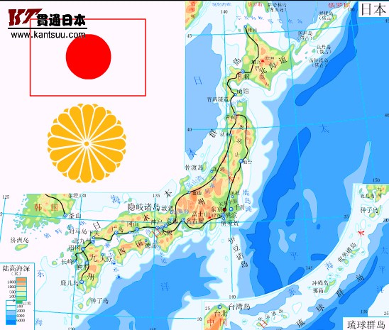 日本的地形具有四个鲜明的特点——贯通日本地理频道